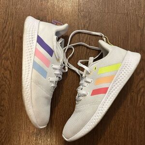 Women's Adidas GY6797 Puremotion Love Running Shoes - Multicolor sz 9.5